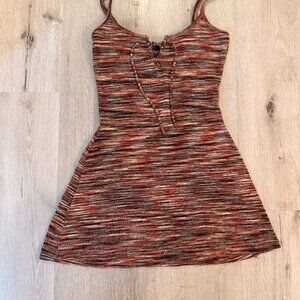 Vintage 2017 Aéropostale Space-Dye Skater Dress 🧶✨